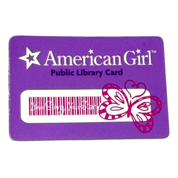 VTG American Girl I Like Your Style LIBRARY CARD Doll School Accessory Retired - Picture 1 of 3